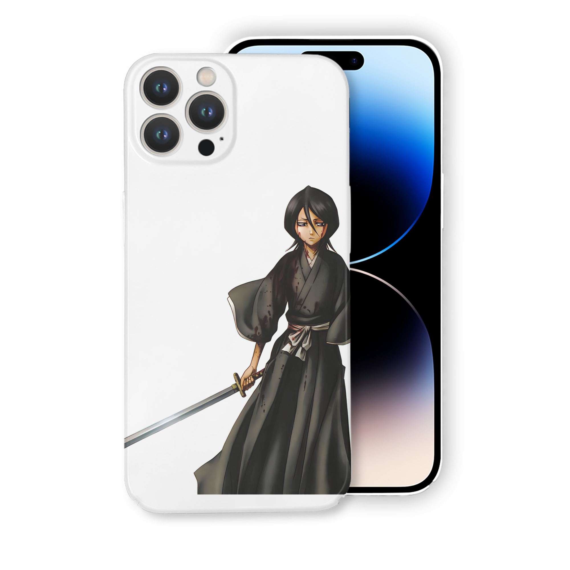 （画像用） ブリーチ 朽木ルキア BLEACH Kuchiki Rukia 【iPhone 14シリーズ対応】ハードケース